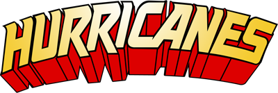 Hurricanes logo for Sega Mega Drive